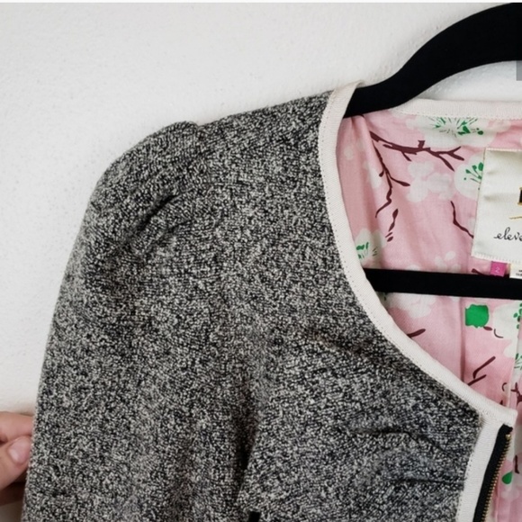 Anthropologie Elevenses Half Pass Ruffle Jacket - Picture 5 of 8